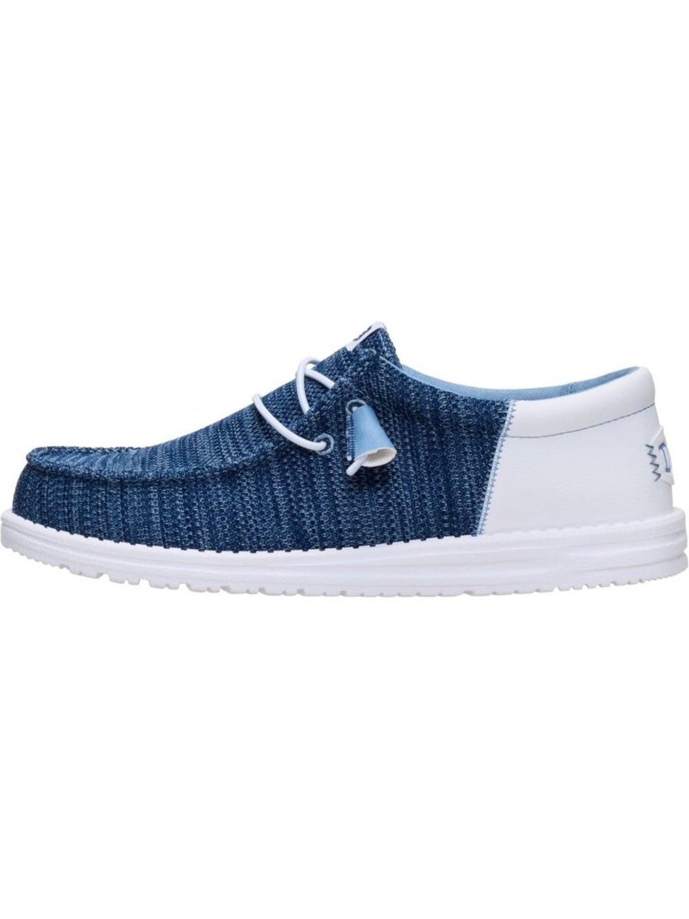 Heydude Men's Funk Mesh Navy Round Toe Breathable Flexible Casual Slip On Loafer
